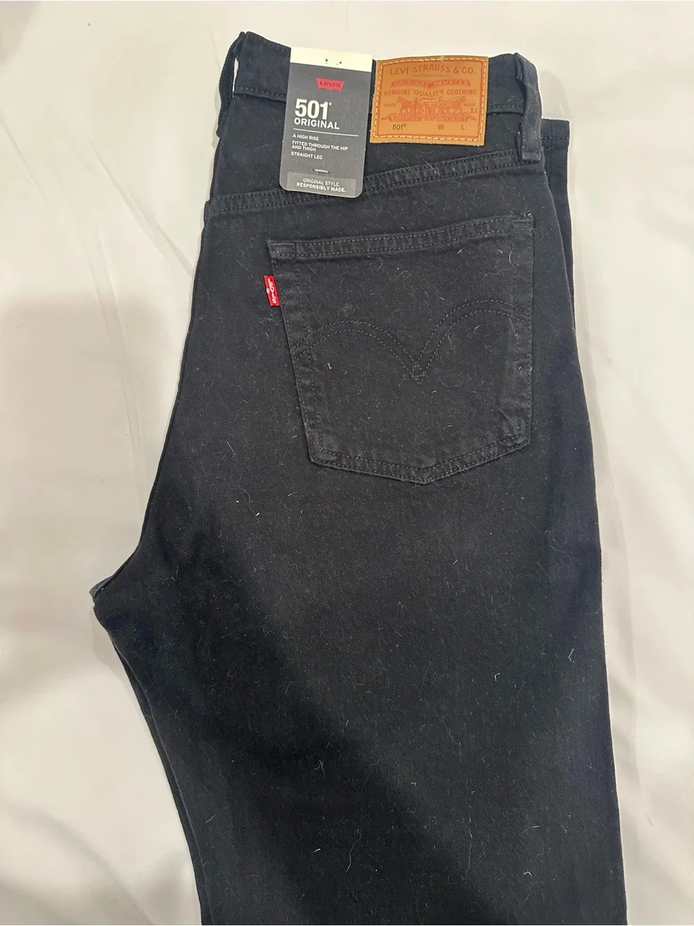 Levi's 501 Original Straight Women’s Jeans - Black